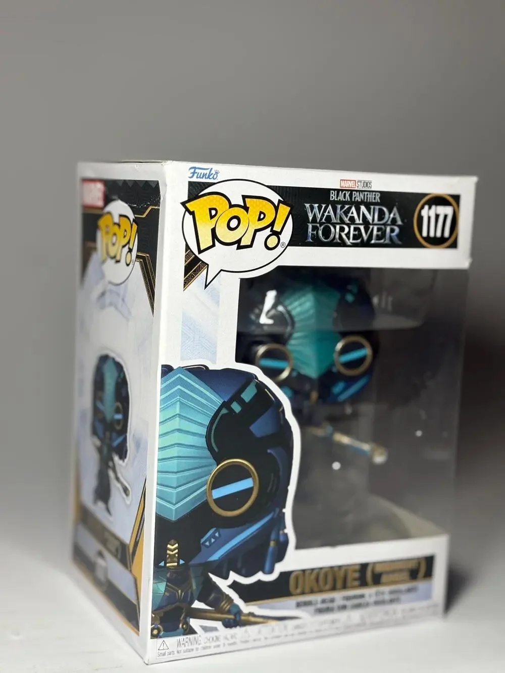 POP! Funko MARVEL Wakanda Forever #1177 Okoye (Midnight Angel)